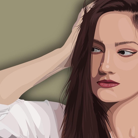 Векторный портрет 