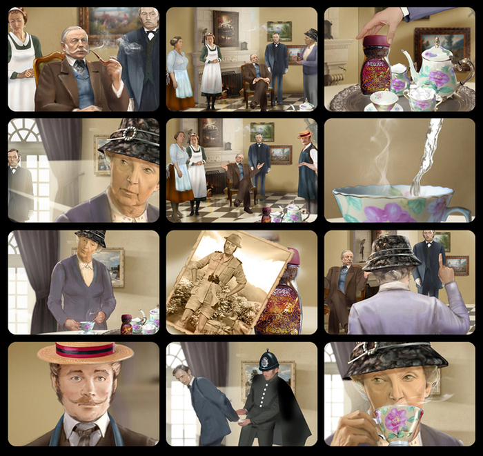 раскадровка с мисс Марпл