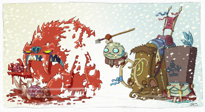 первая охота