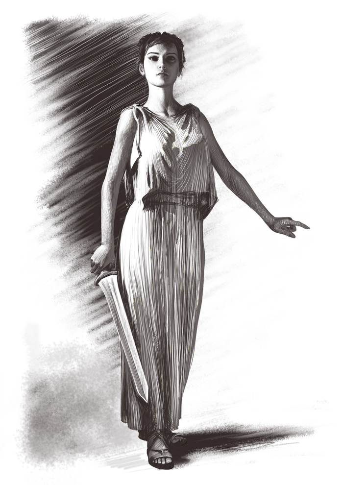 А. Кимен. "Рождение богов. Книга 2."  Глава 17