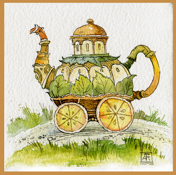 Акварельки-коротульки 4