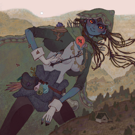 Witchbook illustration