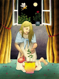 Эльф розового куста