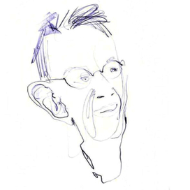 портрет philip glass
