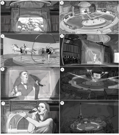 Раскадровка сценария мероприятия"Универсиада"