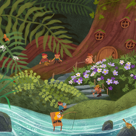 Маленькие лесные человечки