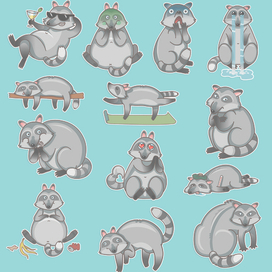 Набор стикеров для Телеграм