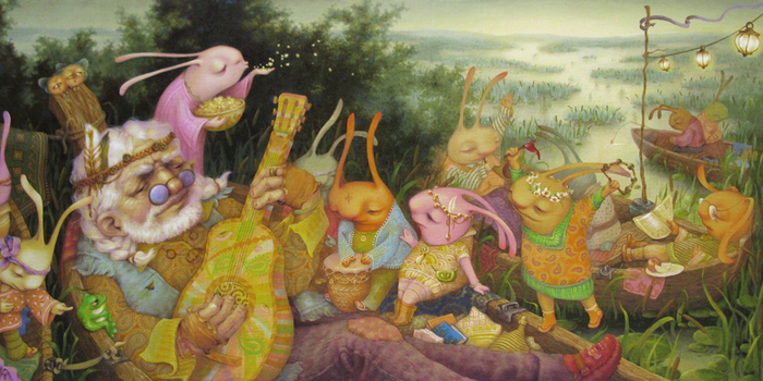 Дед Мазай и зайцы