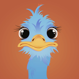 Любимый страус