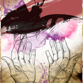 Бабочки летящие на огонь