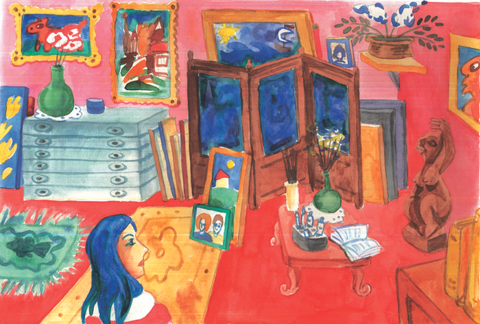 бедный художник