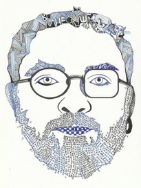 Портрет человека в очках