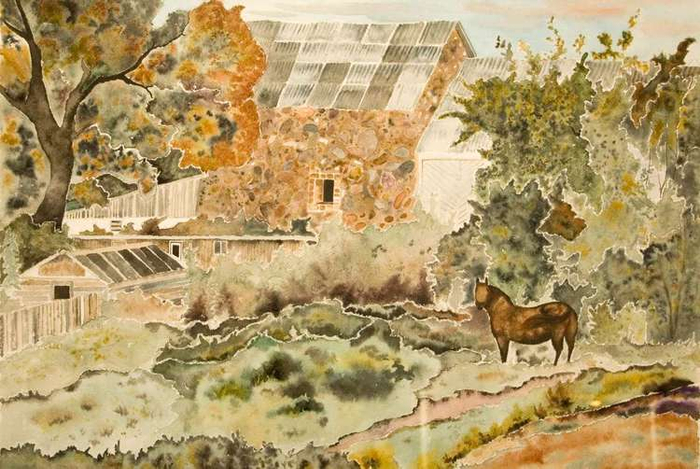 В старом парке.