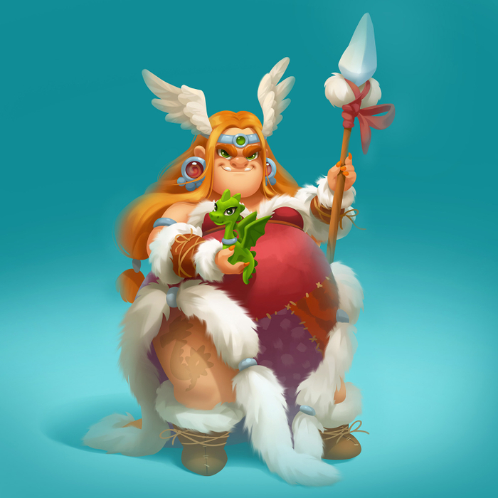 Мать драконов ... 