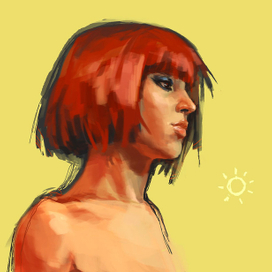 Рыжее солнце