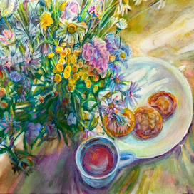 Натюрморт с цветами