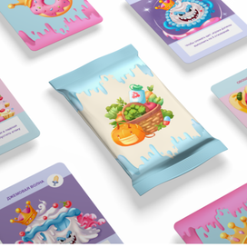 Карточки для игры "Антисахар"