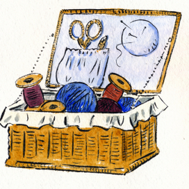 иллюстрация к произведению Марии Толмачовой "Как жила Тася"