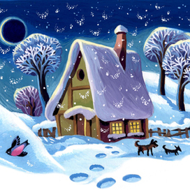 Зимняя ночь (заставка)