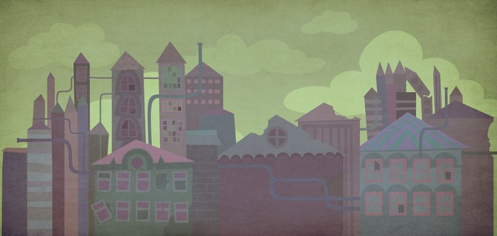 Фон для flash игры про зомби.