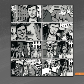 Раскадровка Сториборд полнометражного фильма