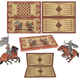 Оформление игры Нарды