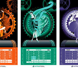 календарь на тему Эрте