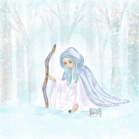 Эльфийка снега