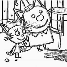 нарисую   раскраски мульфильмов  и фильмов