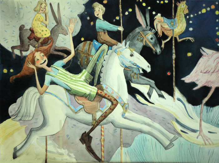 Пеппи ДлинныйЧулок .Карусель