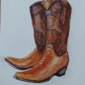 Ковбойские сапоги