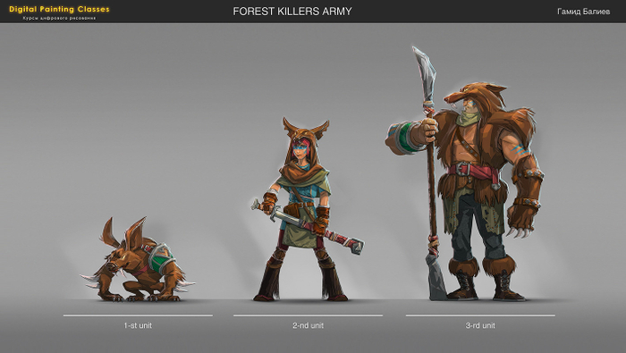 Forest killers army