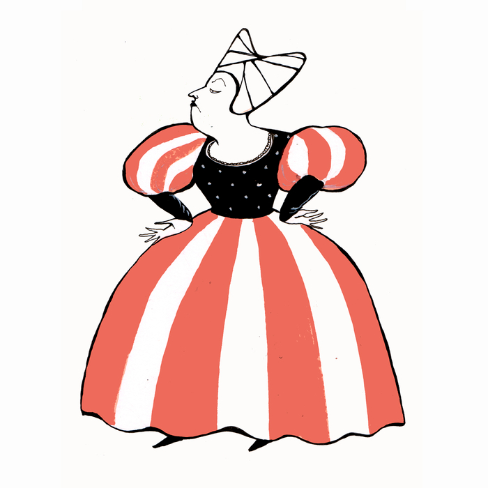 Иллюстрация к книге Алексея Дурново "Рыжий Рыцарь".Персонажи.Харибда Алчная  .издательство Albus Corvus