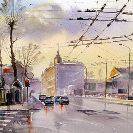 Улица Гоголя.Рига.