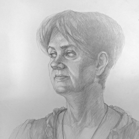 Портрет натурщицы