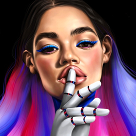 Футуристичний портрет