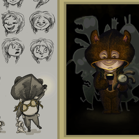 Adobe Photoshop - разработка персонажа