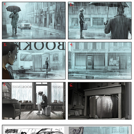 Раскадровка для презентации.