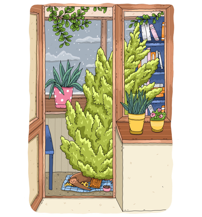 Новогодняя история для издательства «Кит»