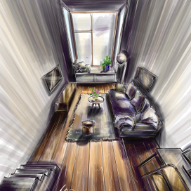 Интерьер комнаты