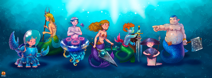 Русалочье воинство MerMay