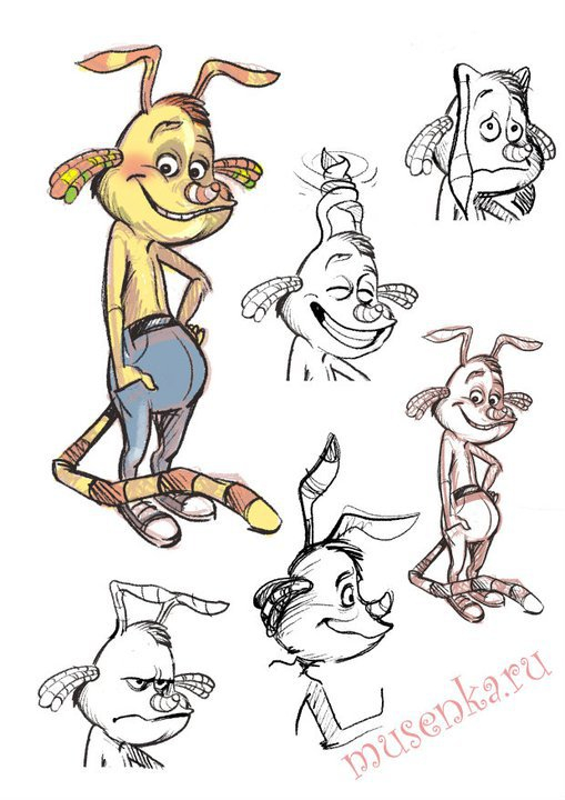 персонажи для Амедиа