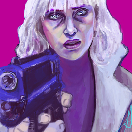 Иллюстрация к конкурсу по фильму "Взрывная блондинка"