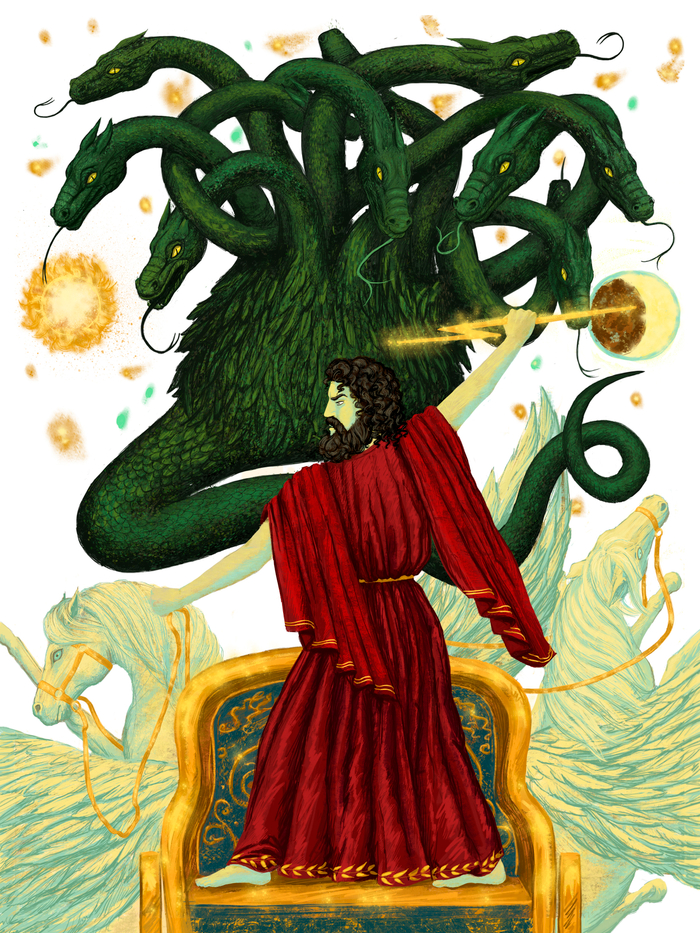 Зевс и Тифон