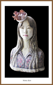 Портрет девушки из Китая Сы Ю