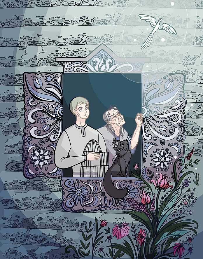 освободить птицу счастья 