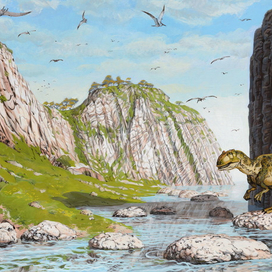 На берегу океана