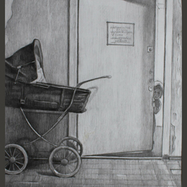 Дверь (из серии "Общежитие")