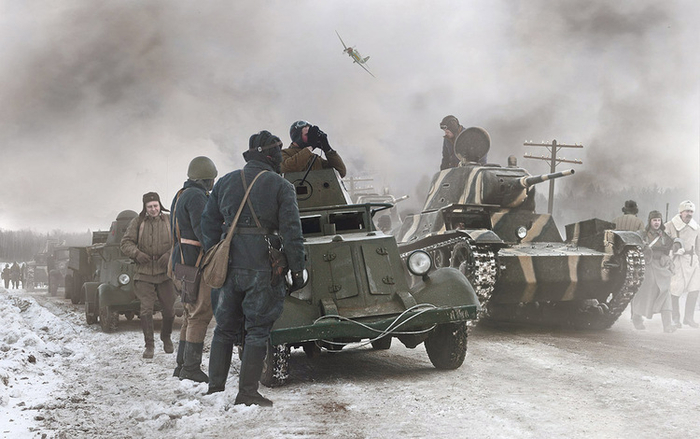 Передовой отряд.