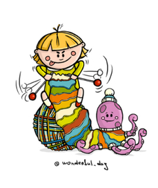 Вязальщица